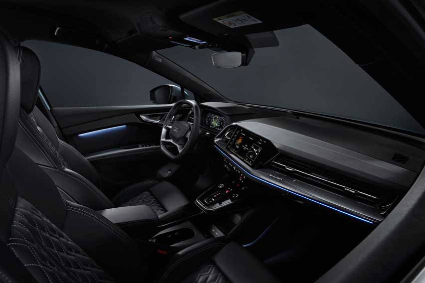 Audi Q4 e-tron cabin 