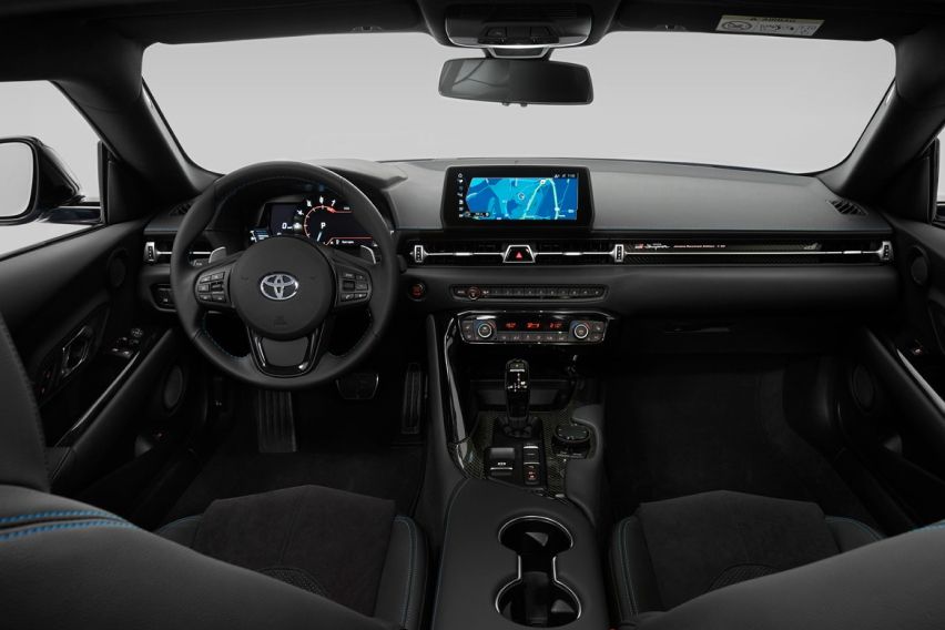 Toyota GR Supra Jamara Racetrack Limited Edition interior