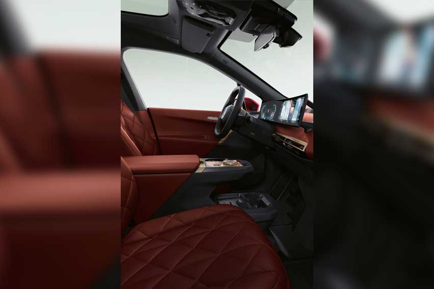 BMW iX cabin