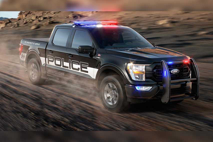 Ford has released the 2021 F-150 Police Responder pickup