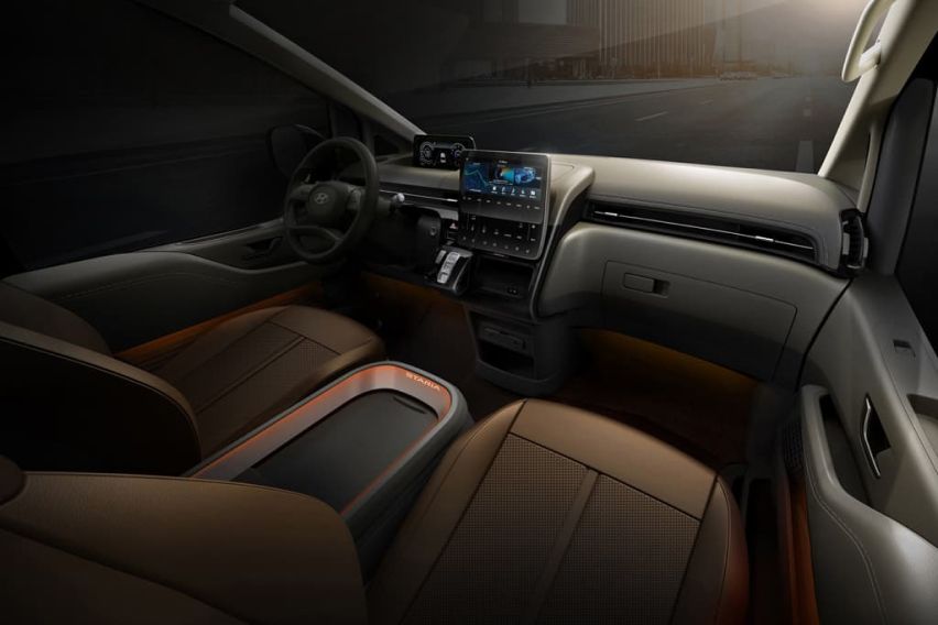 Hyundai Staria cabin