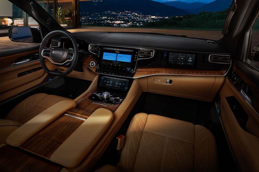 Jeep Wagoneer cabin