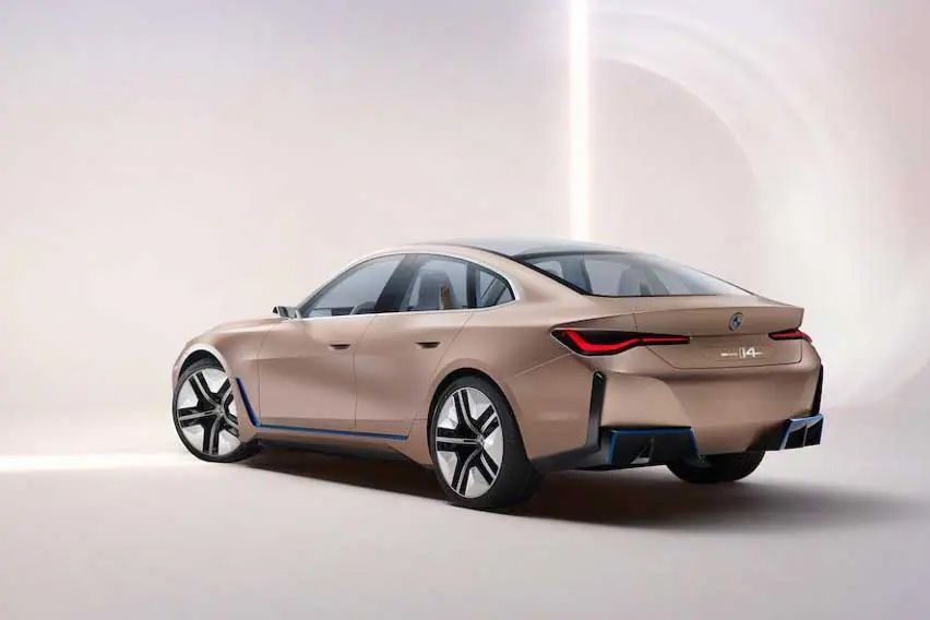 BMW i4 rear