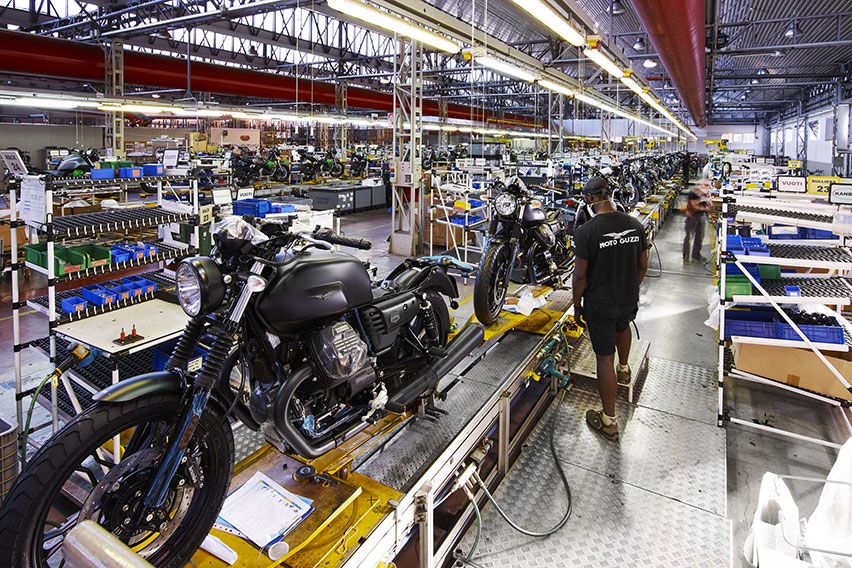 Moto Guzzi Pabrik di Mandello