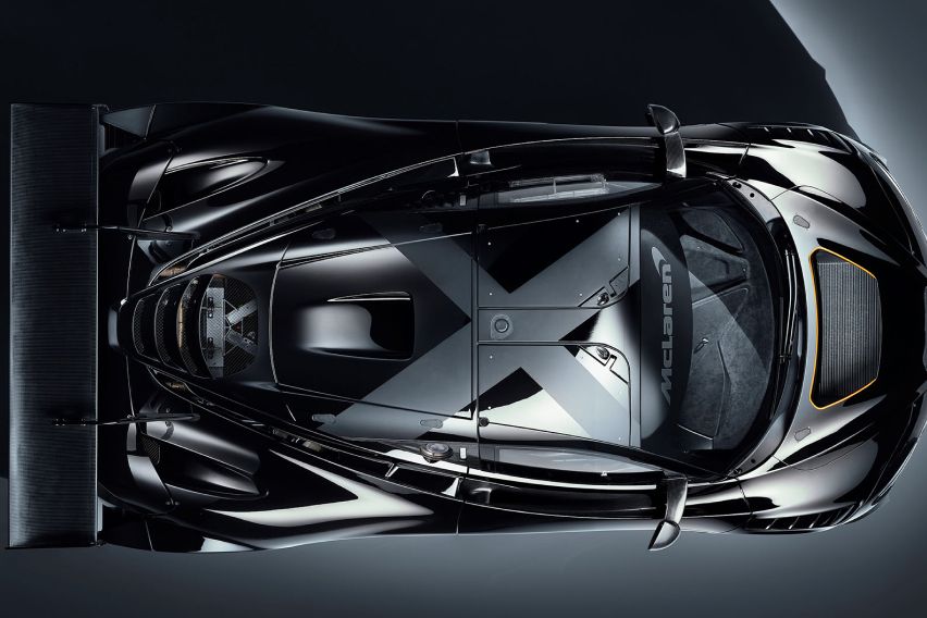 McLaren 720S GT3X top-view