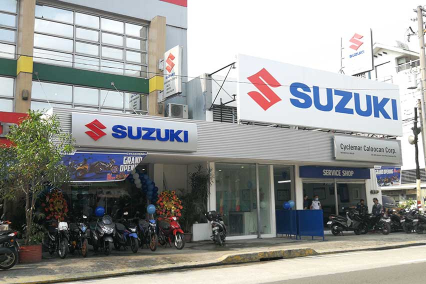 Suzuki inaugurates new 3S moto shop in Caloocan
