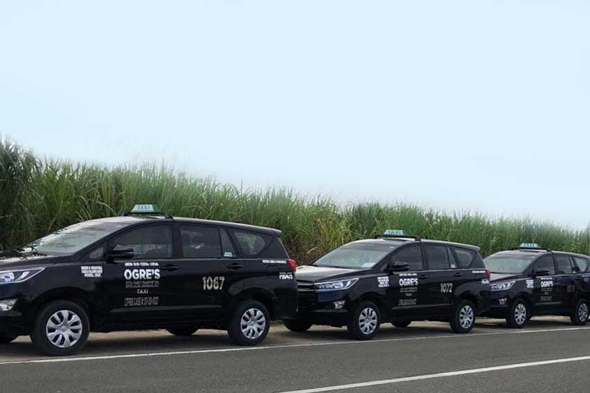 Ogre Transport's Toyota Premium Taxi Units