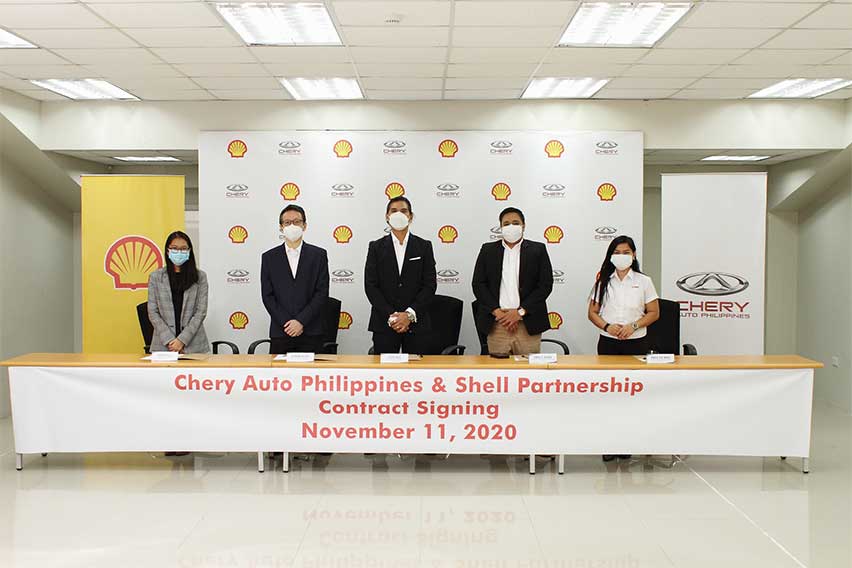 Chery PH inks pact with Shell for engine lubricants
