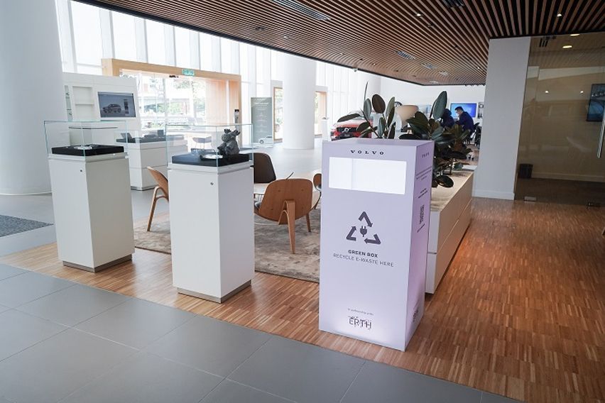 Dispose of your obsolete electronics at Volvo showrooms 