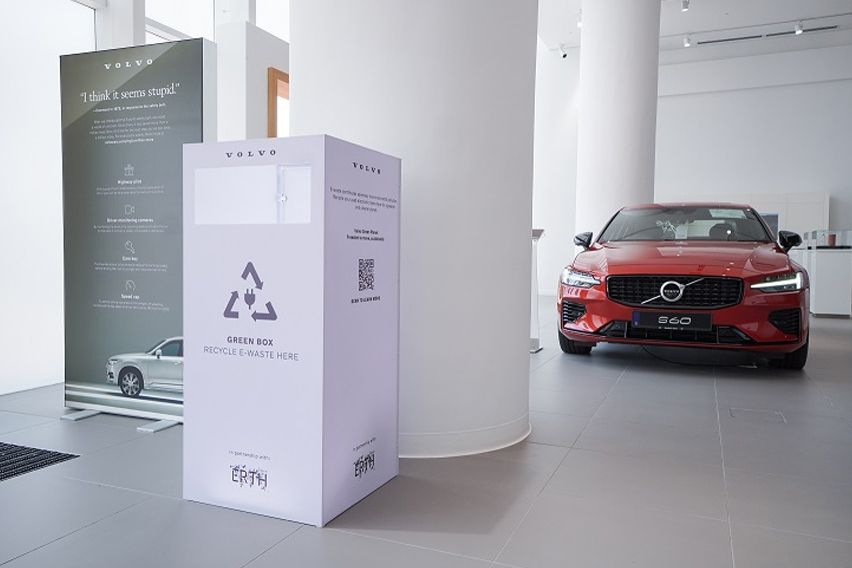 Volvo E-waste Green Box details