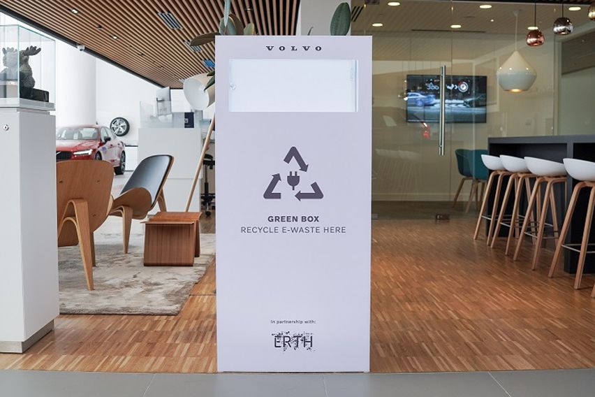 Volvo E-waste Green Box specs