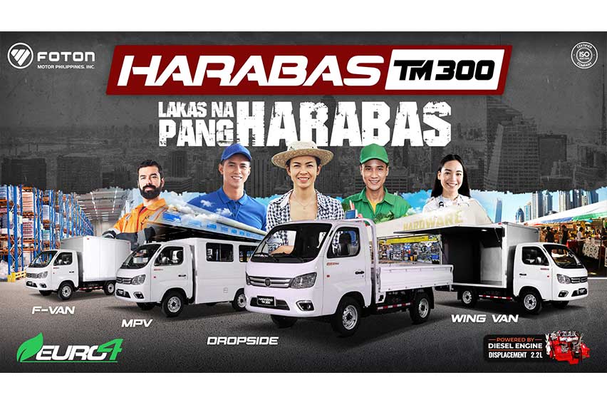 Foton Harabas TM300 positioned for LGUs and logistics firms