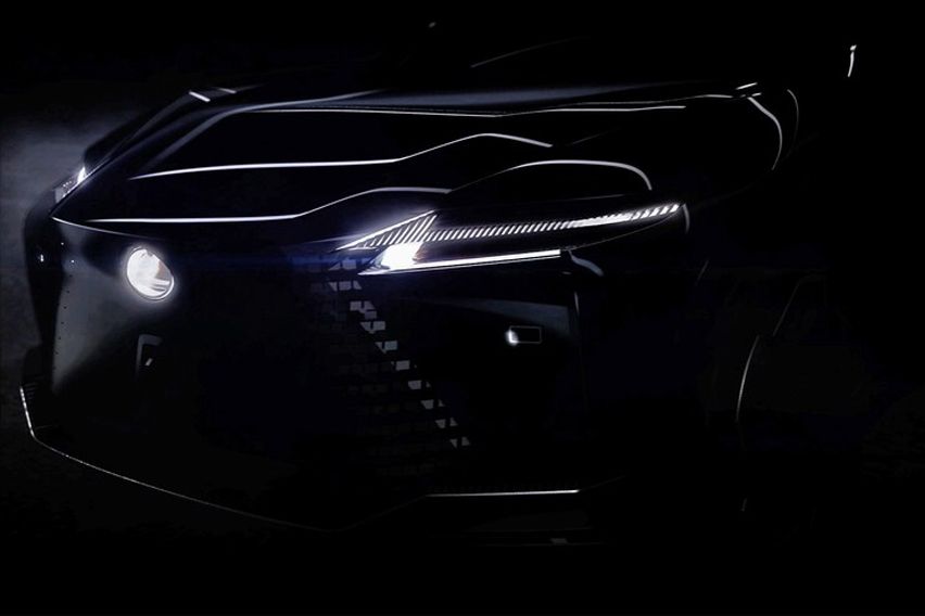 Lexus electric concept car