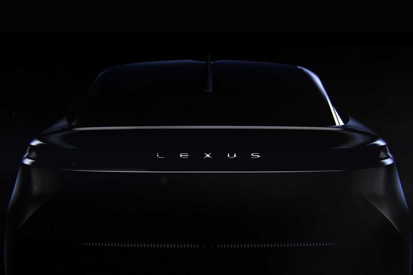 Lexus electric concept car