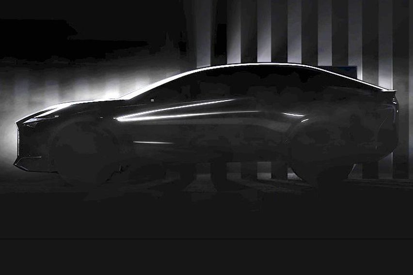Lexus teases the new electric concept car ahead of reveal 