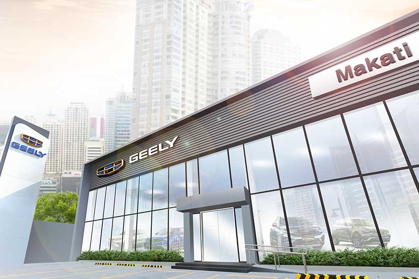 Geely PH inaugurates new showroom in Makati