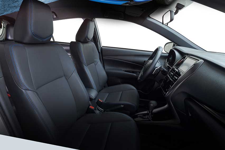 Toyota Yaris seats
