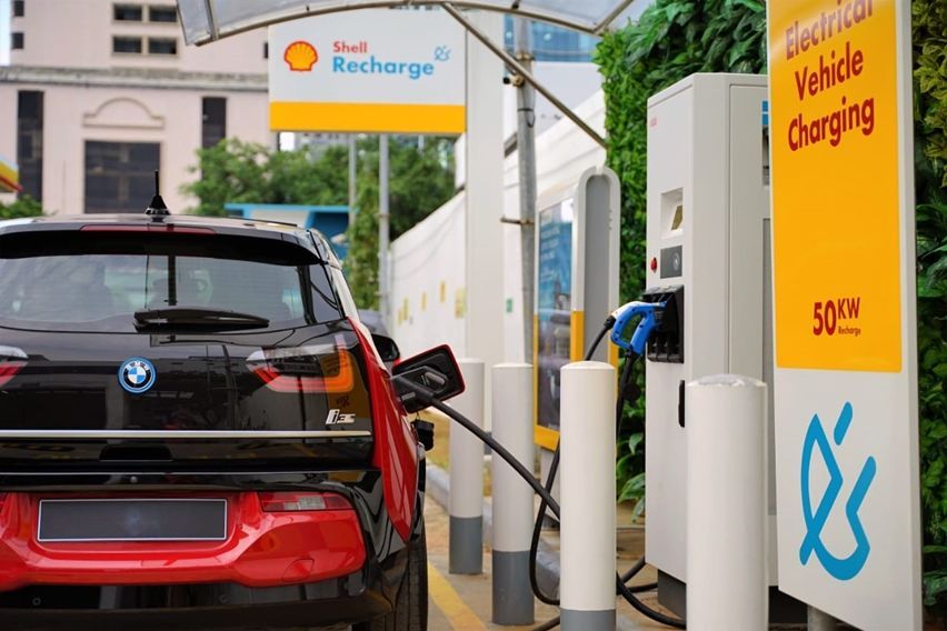 Shell Indonesia Buka Stasiun Pengisian Kendaraan Listrik Umum Perdana