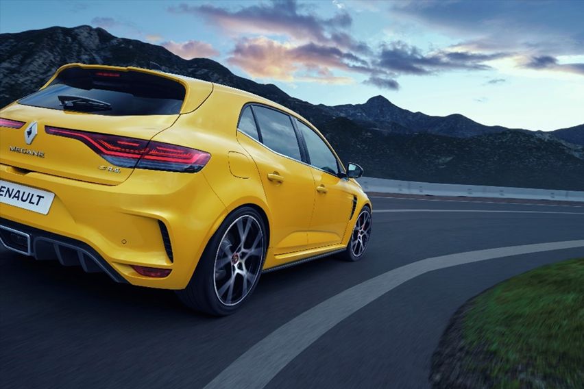 e all-new Megane RS 300 Trophy rear