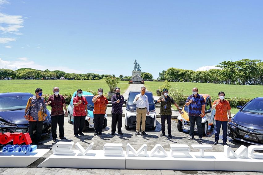 Toyota EV Smart Mobility Bali