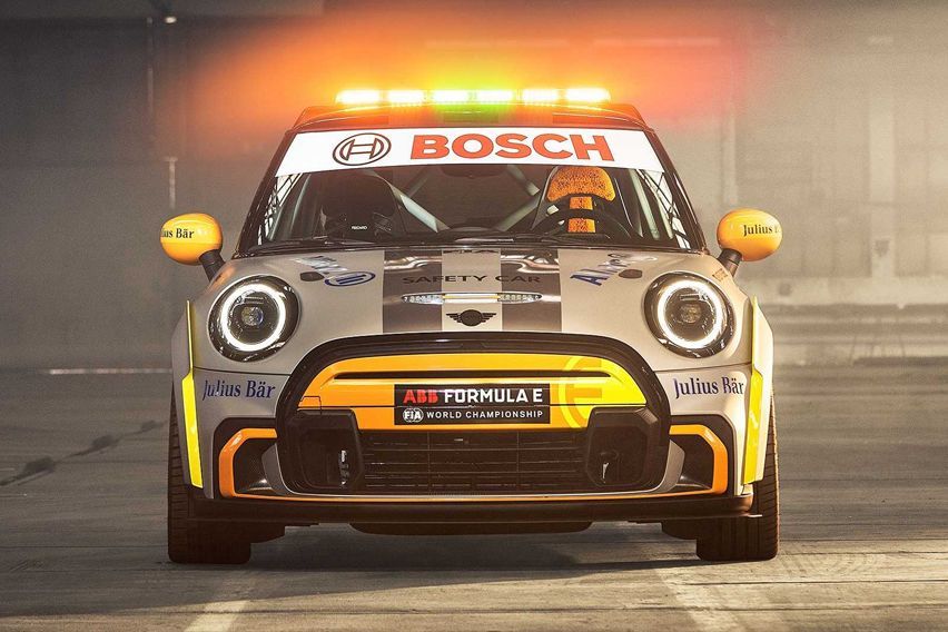 MINI unveils a track-only electric hatchback, the Pacesetter