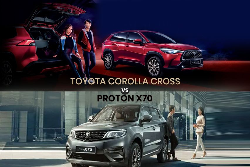 Toyota Corolla Cross vs Proton X70 - Which one is better?