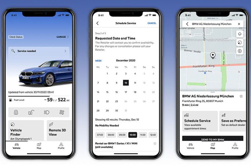 BMW and MINI new mobile apps