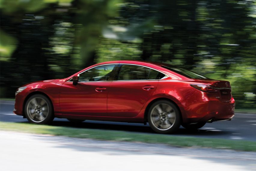 2021 Mazda 6 rear