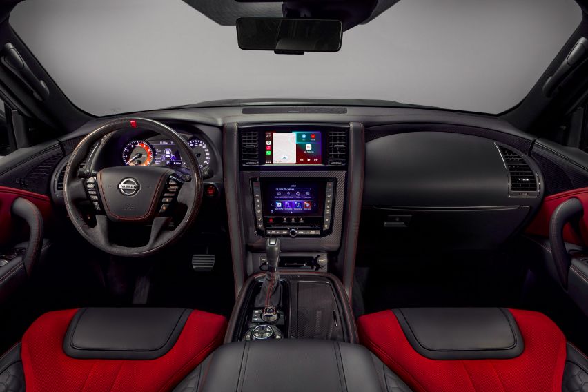 2021 Nissan Patrol NISMO cabin
