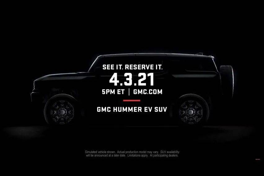 GMC Hummer EV SUV gathers spotlight ahead of reveal next week 