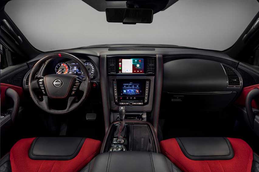 2021 Nissan Patrol Nismo interior