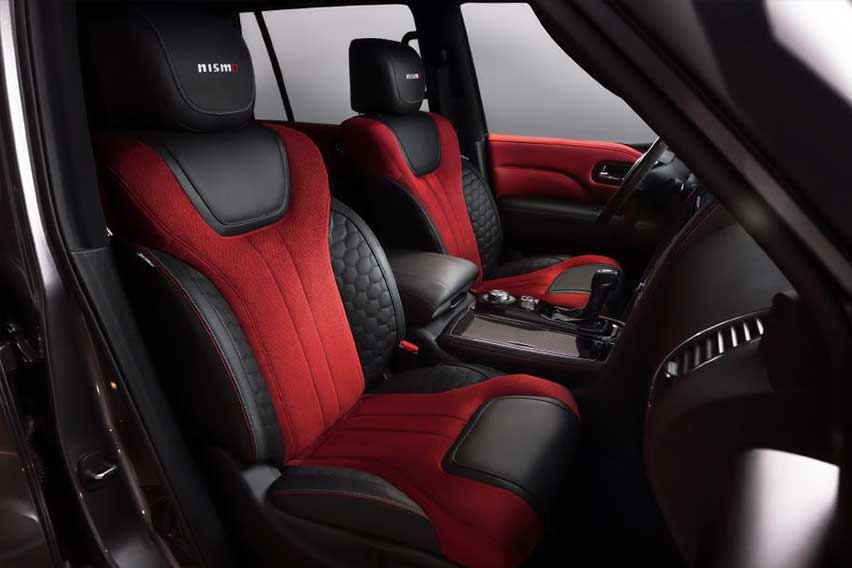 2021 Nissan Patrol Nismo seats