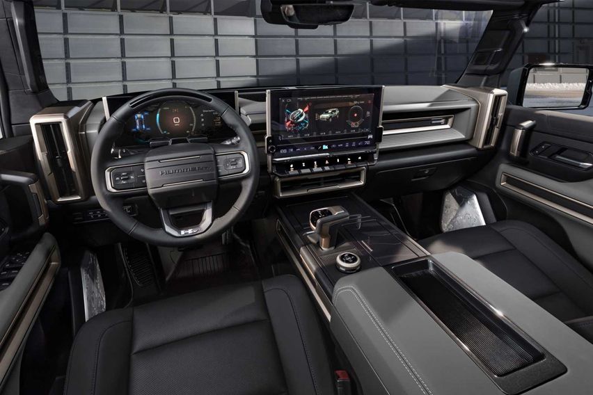 GMC Hummer SUV interior