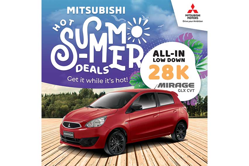 Mitsubishi Mirage - Hot Summer Deals 2021