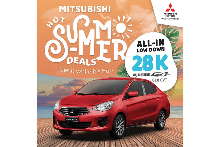 Mitsubishi Mirage G4 - Hot Summer Deals 2021