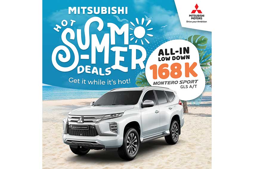 Mitsubishi Montero Sport - Hot Summer Deals 2021
