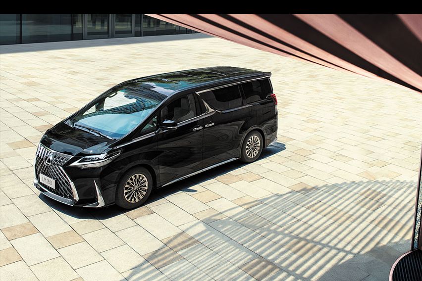 All-new 2021 Lexus LM exterior