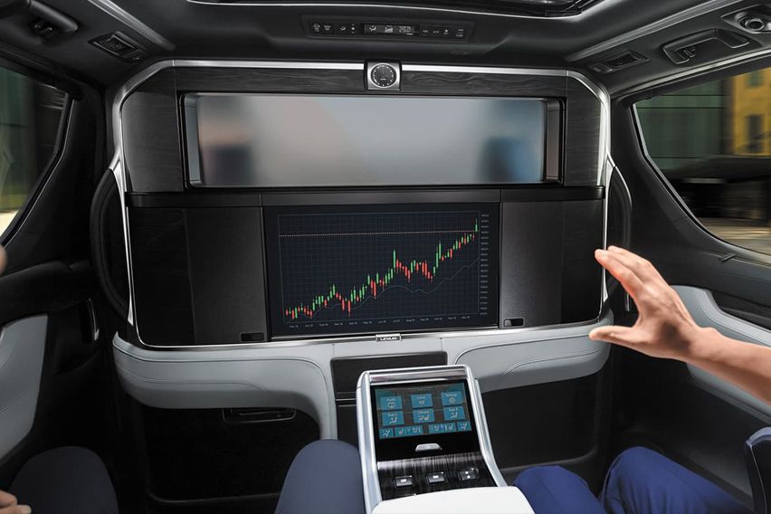 2021 Lexus LM 350 features