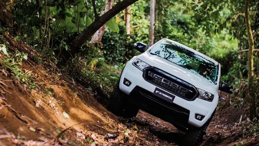 2014 Ford Ranger FX4 MAX White Sideways