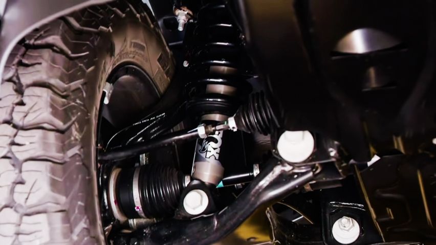 2014 Ford Ranger FX4 MAX Leaf-Spring Reinforced Rear Fox Shocks