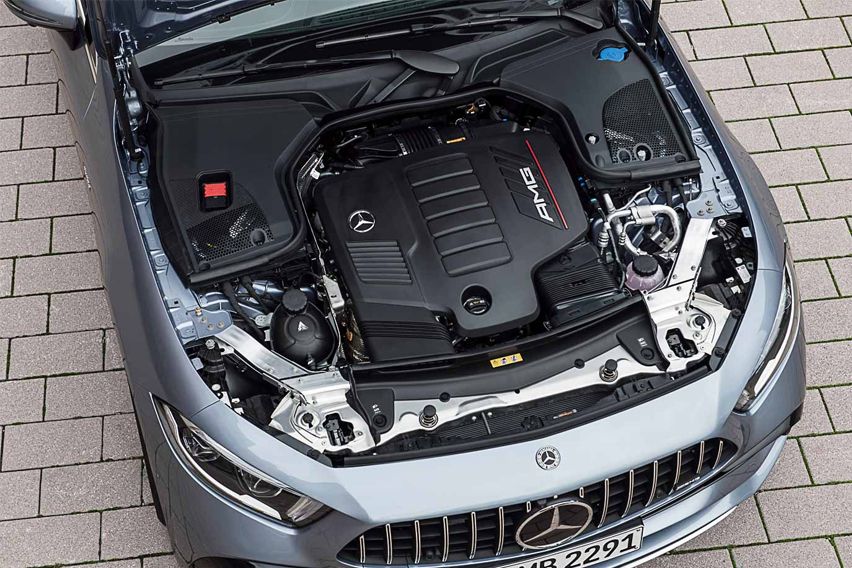 Mercedes-Benz CLS facelift engine