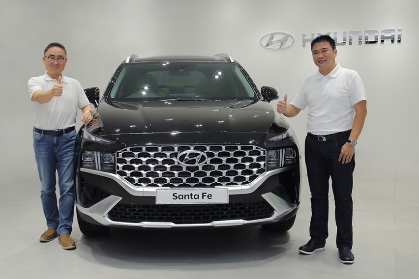 Hyundai Santa Fe Facelift 2021 Melantai Di Pasar Indonesia Harga Termurah Rp 569 Juta Oto