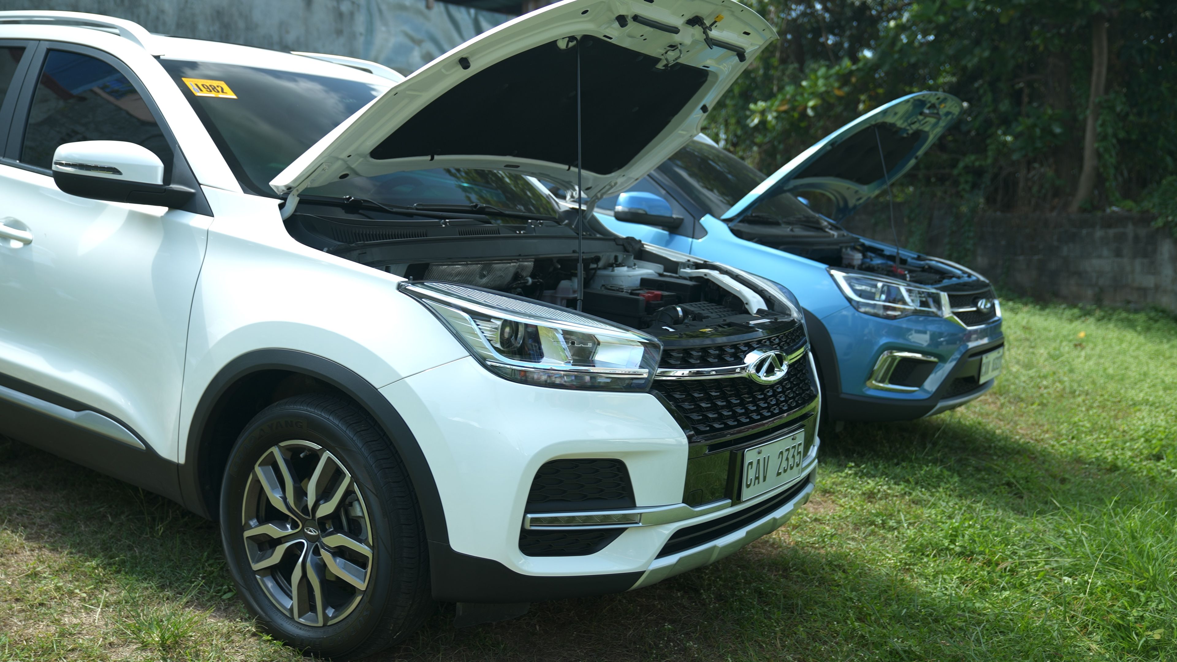 Chery TIggo 2 and 5X engine shots