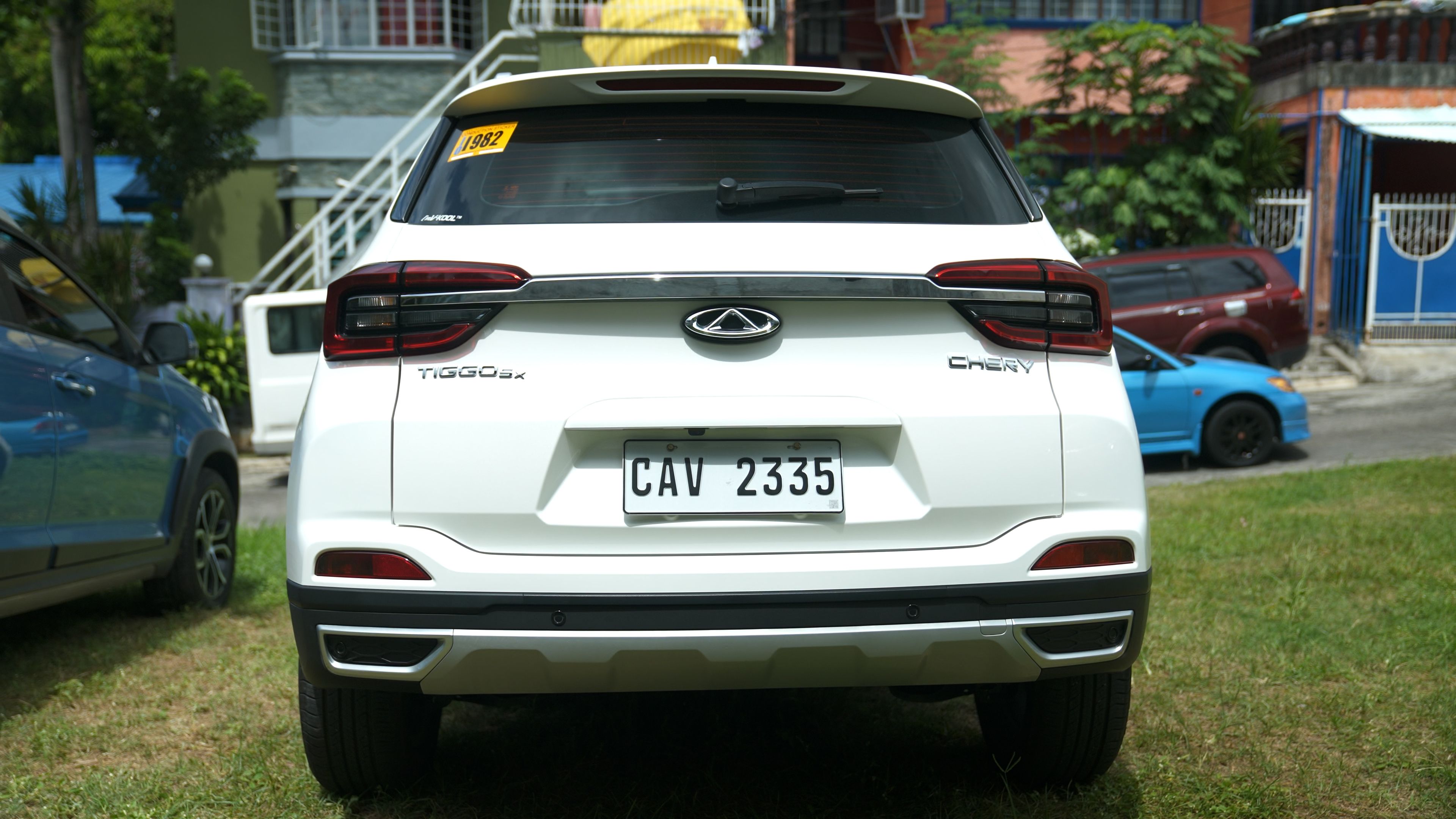 Chery Tiggo 5X rear profile