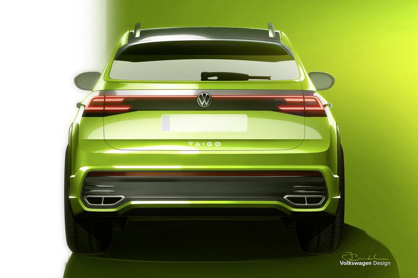 Volkswagen Taigo rear
