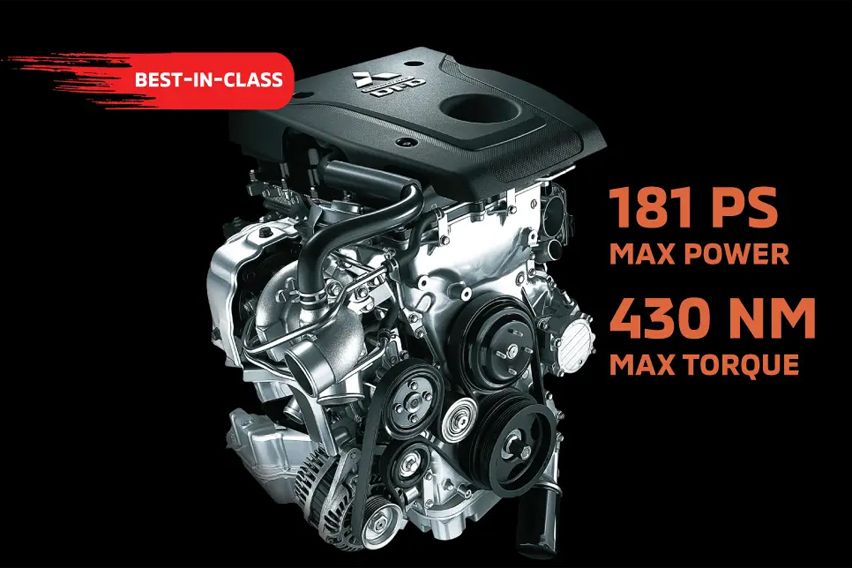 2021 Mitsubishi Triton Athlete engine