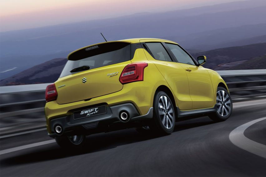 Suzuki Swift Sport rear