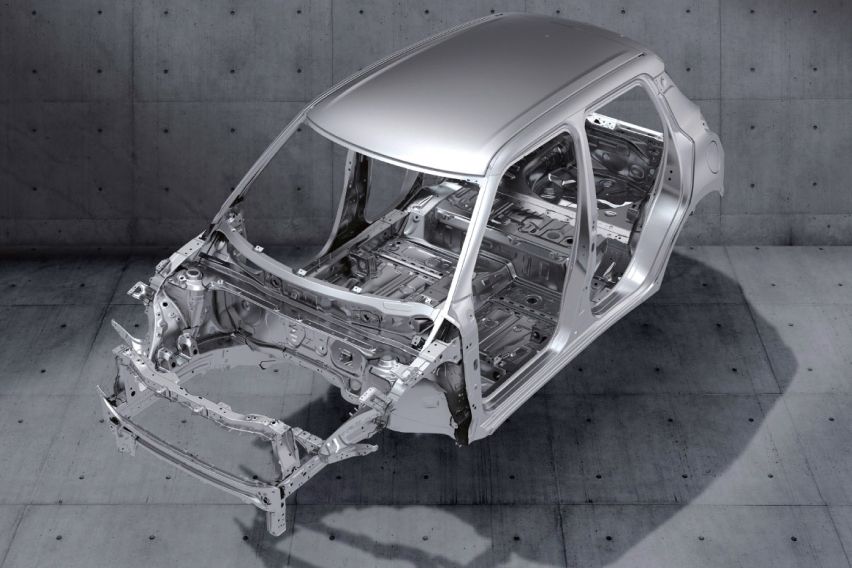 Suzuki Swift Sport chassis