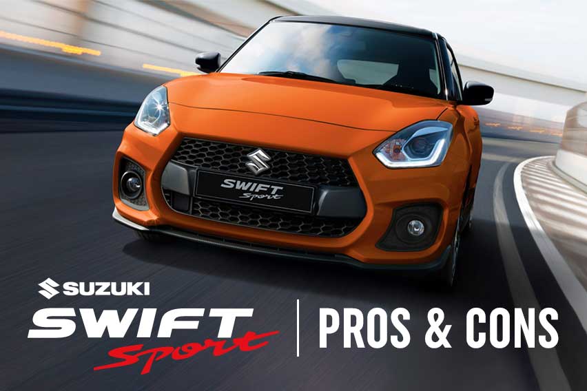 Suzuki Swift Sport: Pros and cons