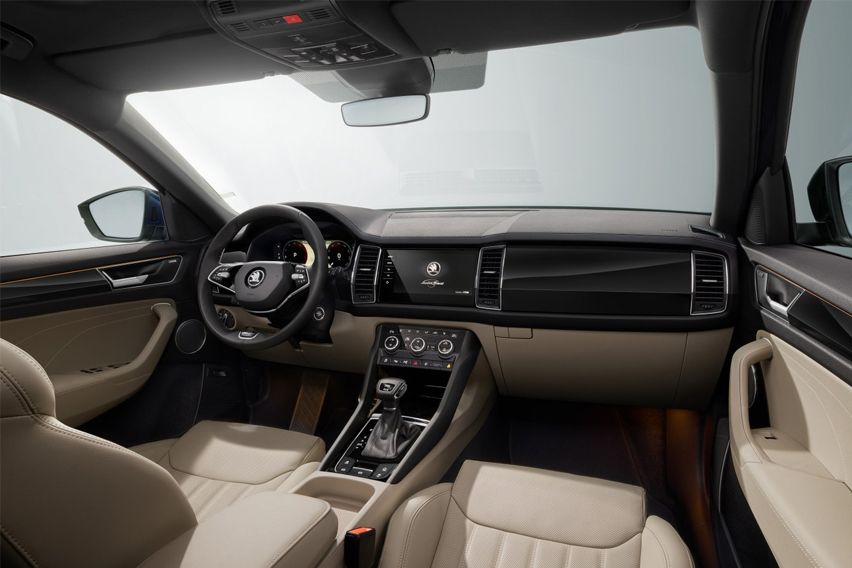 2021 Skoda Kodiaq cabin